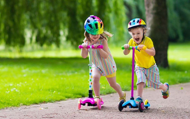 دستورالعمل فعالیت بدنی برای کودکان (زیر 5 سال)